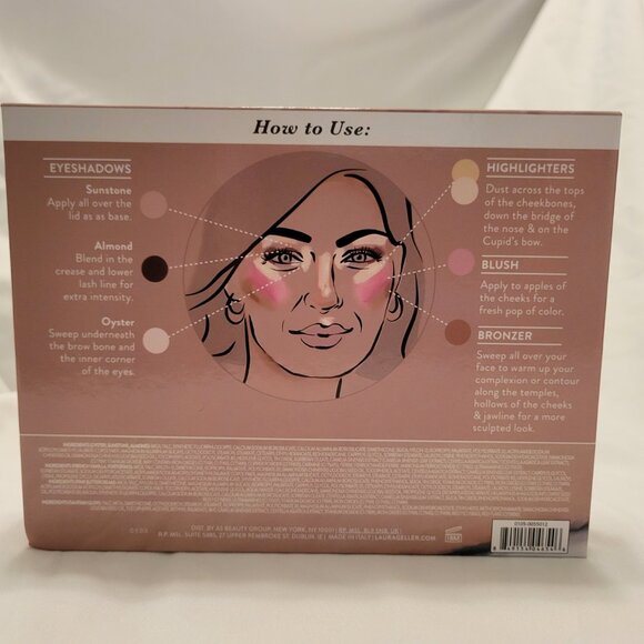 **SOLD**LAURA GELLER The Best of the Best Baked Palette-Full Size 2 New Brushes - Picture 6 of 8